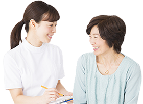 女性スタッフもいますので安心してご来院ください